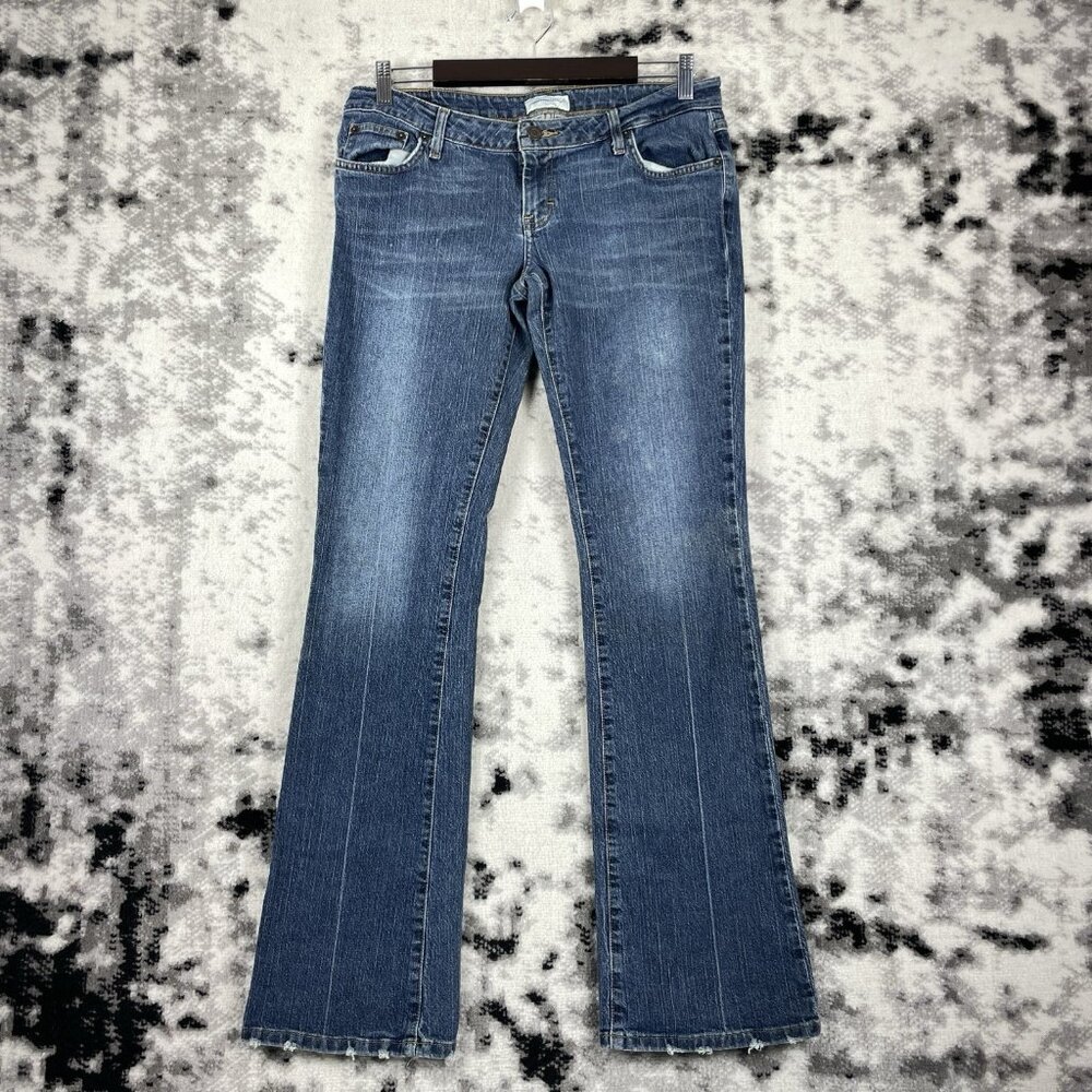 Y2K American‎ Eagle Ultra Low Rise Bootcut Jeans Women's Size 8 Long (6 Long)